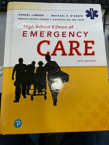 Emergency Care High School Student Edition (HS Hardcover)