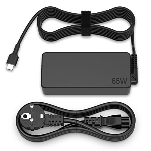 Chargeur HP Elitebook 65W USB C Ordinateur Portable pour HP Elitebook Elite Spectre X360 X2 830 1030 1040 Envy 11 13 14 15 Probook 430 G6 G7 G8 Chromebook Pavilion Adaptateur Ordinateur PC Charger