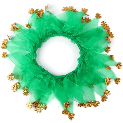 Lionheart glory Clover Dog Collars Elastic Fancy Holiday Accessory for Dogs Pet Costume for St. Patrick’s Day Party Green Dog Collar Lionheart glory Clover Dog Collars Elastic Fancy Holiday Accessory for Dogs Pet Costume for St. Patrick’s Day Party Green Dog Collar