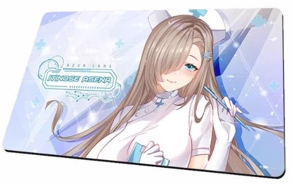 ブルーアーカイブ　ブルアカ　一之瀬アスナ　プレイマット　デスクマット Amazon.co.jp: ブルーアーカイブ プレイマット ラバーマット 一之瀬