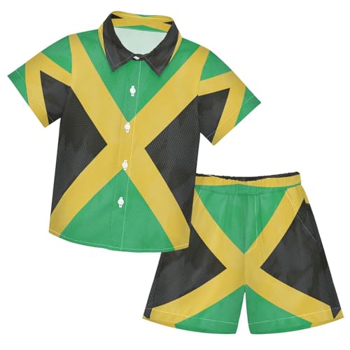 Image of Boccsty Ice Cream Drip Boy Summer Shorts Sets Hawaiian Toddler Boys T-Shirt & Pants 2 Pcs 3T-10T