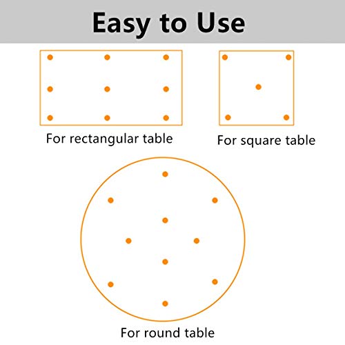 Glass Top Bumpers Anti Slip Pads Clear 20Pcs 20Mm + Glass Top Bumpers Anti Slip Pads Clear 20Pcs 25Mm #TOP7
