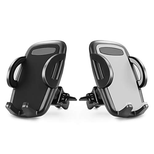 Car Phone Holder Mount, 2-Pack Universal Air Vent Phone Holder for Car with Adjustable Car Phone Holder Cradle for iPhone Xs Max/XS/XR/X/8/8Plus/7/7Plus/6s/6Plus/5S, Galaxy S6/S7/S8/S9 and More