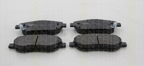 Kit de plaquettes de frein Triscan 8110 13107 pour frein à disque