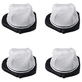 Aunifun 4 Pack Dust Cup Filters for Shark SV75Z Pet-Perfect Cordless Bagless Portable Hand Vacuum and for Shark SV780 for Shark SV726N, Replacement Part# XF769, XSB769N, XSB769, XSB736N