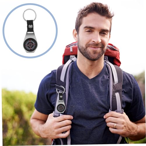 Brújulas compactas llavero Toyvian 2 piezas para camping miniatura 4