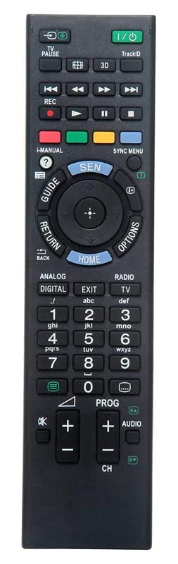 Crypo LED TV Remote, Compatible for Sony Bravia 3D LCD LED TV - Universal Remote UN144 - RM-GD032, Black (B0B1QHGP4F) Amazon Price History, Amazon Price Tracker