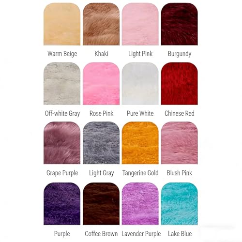 Tapis en forme de fleur bleu 190cm BK&MF pour salon - 7