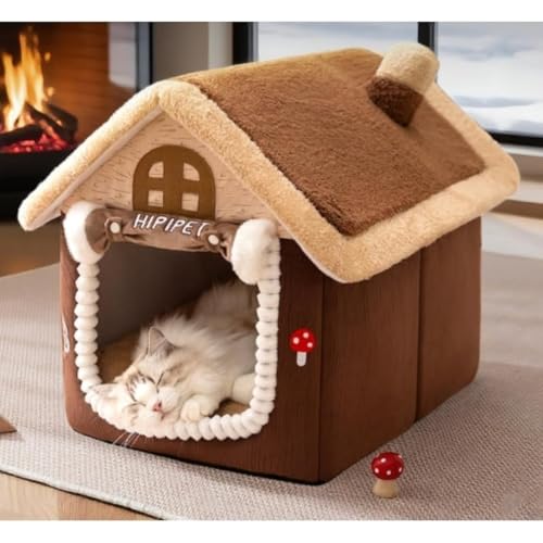 BEIBEINOYA �L���b�g�x�b�h�ʂ�����y�b�g�n�E�X�~�p�y�b�g�x�b�h���^���p�L���b�g�n�E�X���㌢�p�x�b�h���킢�����̉Ɗ����������\����~�߂ӂ�ӂ�Q��N�b�V�����t�����L�p�ʂ�������K (A,M:44*35*38CM)