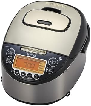 Tiger 10.0 Cup Pressure Induction Rice Cooker JKT-F18W 220V Specification, Made in Japan