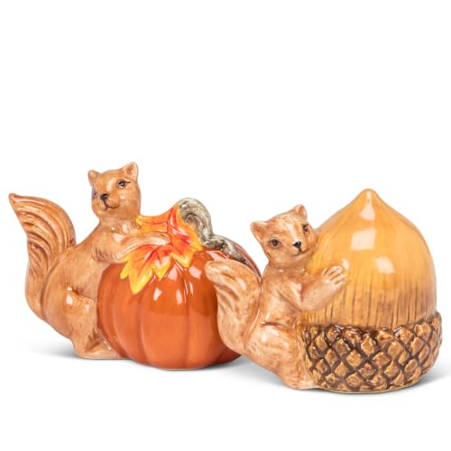 Abbott Collection Squirrel Salt & Pepper Shaker Set by Abbott Collection - Used condition - CA$15.16