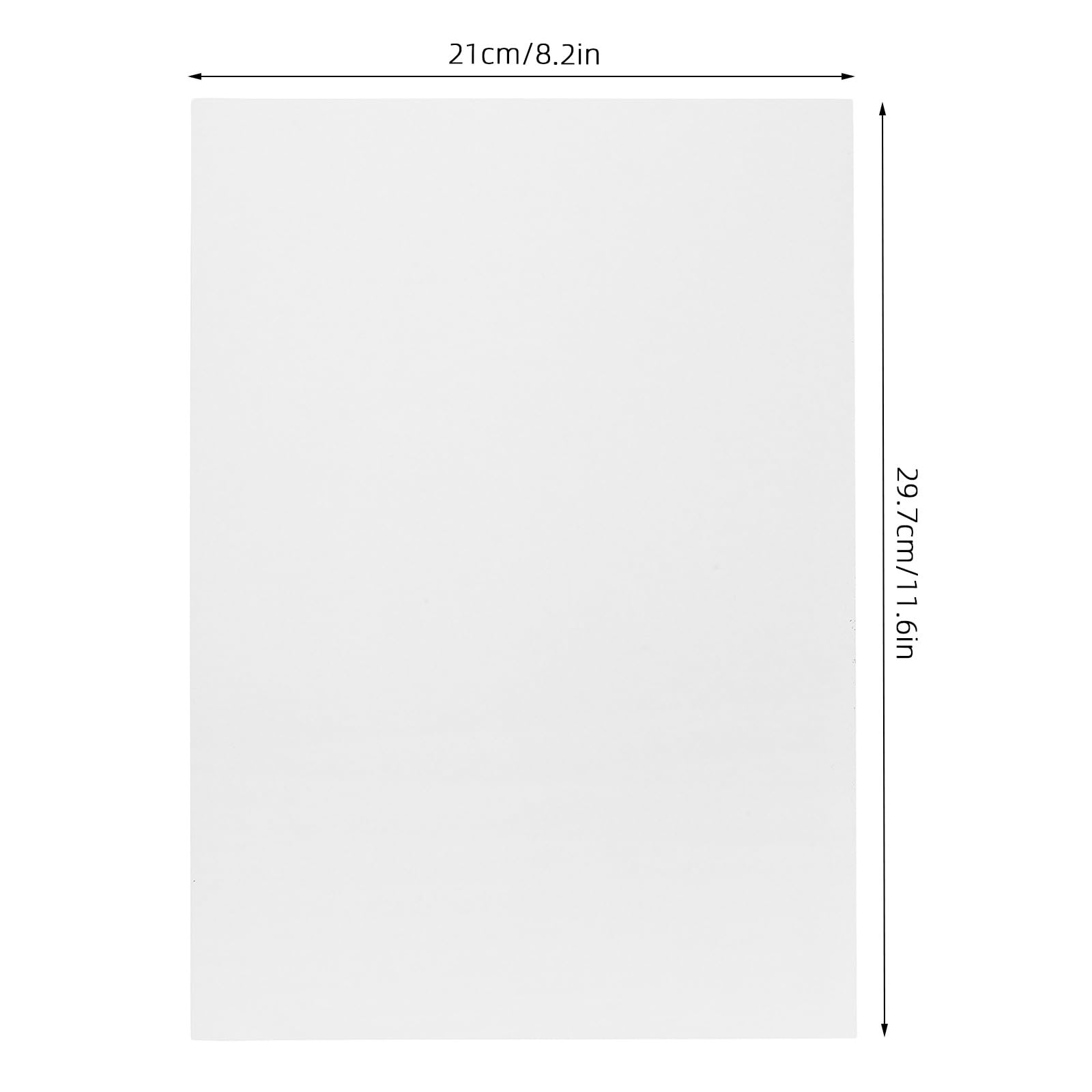 Operitacx 100 etichette adesive formato A4, bianche opache, ideali per fotocopiatrici, stampanti, spedizioni, codici a barre e imballaggi. Carta adesiva stampabile.