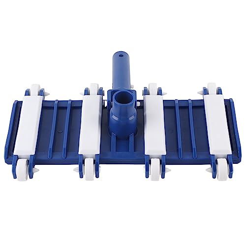 Pool Vacuum Heads With Wheels, 14 Pool Brush Heads With Removable Adjustable Handle Professional Pool Vac Heads For Swimming Pool, Hot Tub, Pond