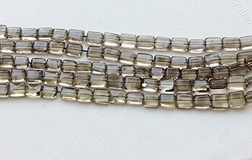 Quartz fumé naturel perles de 7-11mm pour collier artisanal et joaillerie DIY