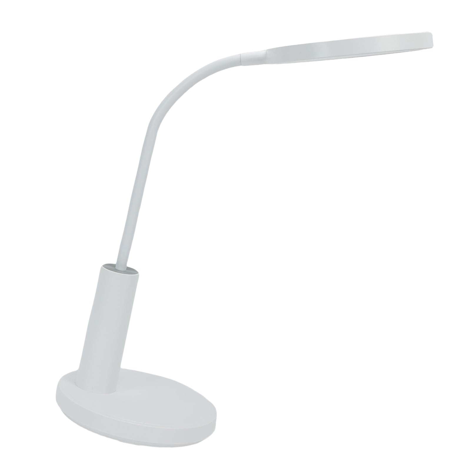 SEAFRONT Schreibtischlampe, ABS-LED-Tischlampe mit 350 Lm Breiter Beleuchtung, Wiederaufladbarem 4400-mAh-, Flexiblem Schwanenhals und Timer Zum Lesen, Lernen, Arbeiten, Schlafzimmer, Büro