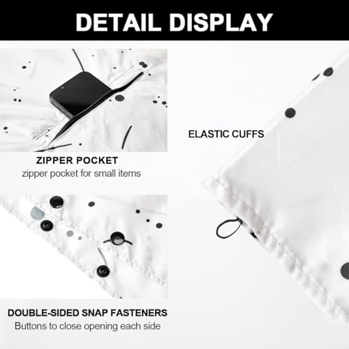 Image of salamra Rain Poncho Jacket - Hooded Waterproof Raincoat with Pocket for Women Men Adults