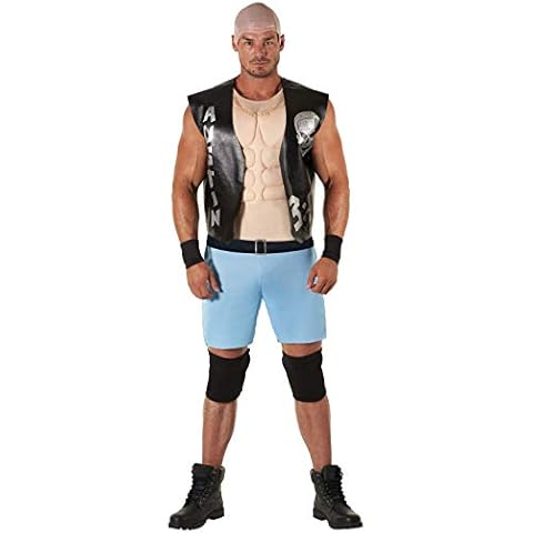 Morph Stone Cold Steve Austin Wrestling Costume Cover