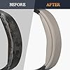 SOULWIT Ear Pads Cushions + Headband, Replacement Kit for Sony WH-1000XM4 (WH1000XM4) Over-Ear Headphones, Replacement Headstrap Pad & Earpads Repair Part - Silver #5