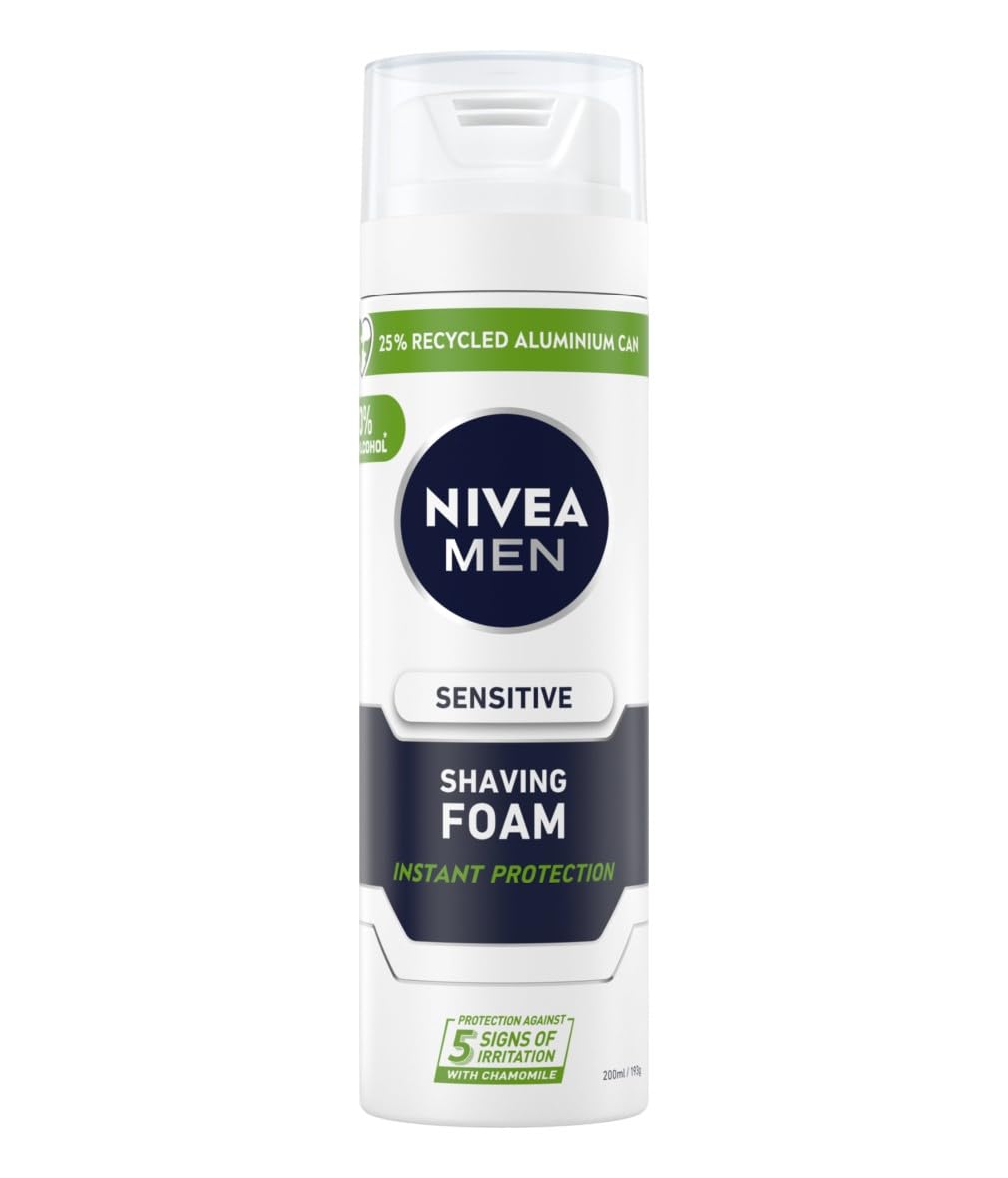 Nivea Men Shave Foam Soothe 6X200ML
