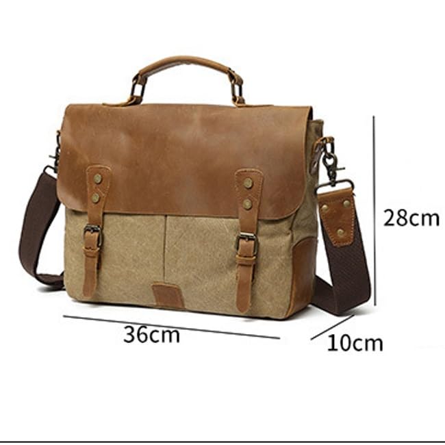 Bolso de Hombro Canvas para Uso Casual Unisex miniatura 2