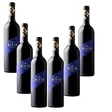 Vino Tinto ICENI | Syrah y Tintilla de Rota | Para carne, quesos y cenas con amigos | Suave, afrutado y con toques de barrica | Ideal para compartir y regalar - 6 botellas 75cl