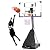 TONBUX Basketball Hoop Outdoor 44 Inch Shatterproof PC Backboard, 5.25-10FT Stepless Adjustable Height, Portable Basketball Hoop for Kids/Teens/Adults in Backyard, Driveway and Indoor