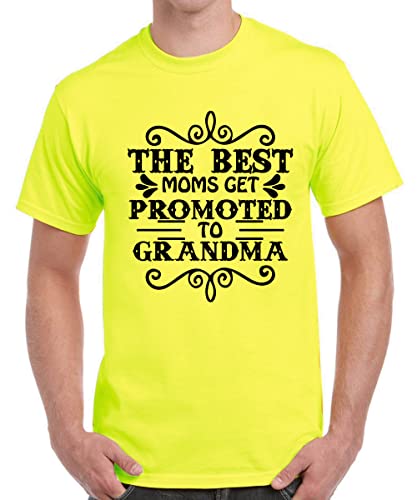 Image of Caseria Men's Cotton Printed T-Shirt -Best Get to Grandma | 100% Cotton | Half Sleeves | Regular Fit | Printed | Round Neck | Graphic T Shirt