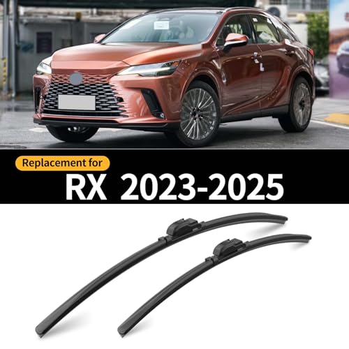 GARDIMU 3 Pcs Front and Back Windshield Wipers Blades Replacement for Lexus RX350 350h 500h 450h+ 2023 2024 2025 Car Window Wiper Blades for 2023-2025 by GARDIMU - Used condition - Image 2