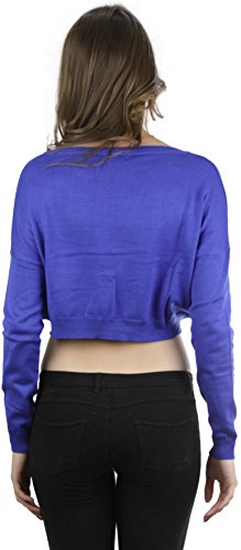 Image of ToBeInStyle Women's Long Sleeve Cropped Sweater