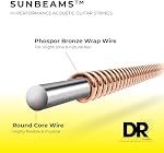 DR Strings Sunbeam-Phosphor Bronze Acousticround Core 12-54