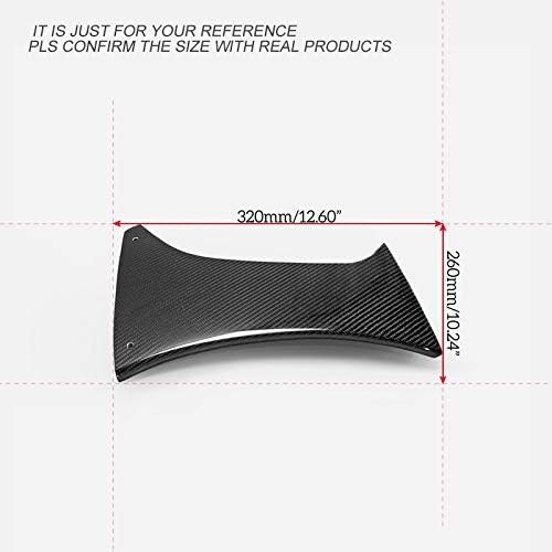 for EVO 10 auto tuning parts VRSV2 Wide Style carbon Rear Bumper air Duct
