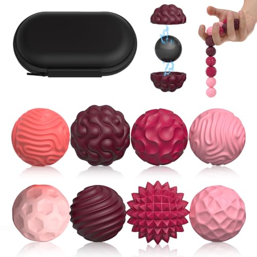 Magnetic Sensory Fidget Balls (8PCS), Weighted Magnet Balls Fidget Toys