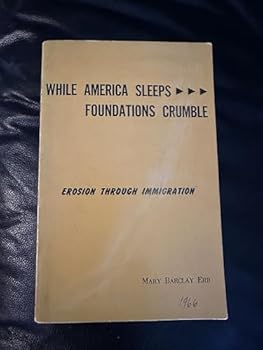 Paperback While America Sleeps, Foundations Crumble Book