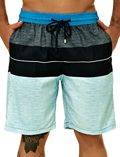 Image of KAILUA SURF Mens Swim Trunks Long, Quick Dry Mens Boardshorts, 9 Inches Inseam Mens Bathing Suits with Mesh Lining