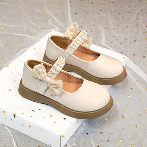Children's Flower Girl Dress Shoes - Little Girl Mary Jane Shoes for Wedding Parties4