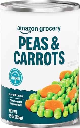 Amazon Grocery, Canned Peas and Carrots...