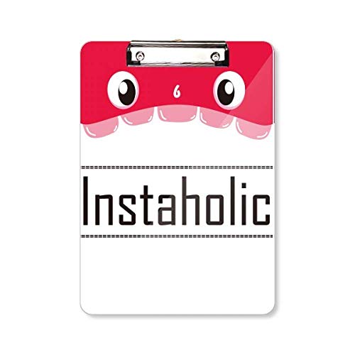Porte-bloc Instaholic motif Art Déco A4 : idée cadeau tendance unique