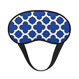 Traliccio quadrifoglio blu cobalto, Maschere per occhi intere, maschere per occhi che bloc...