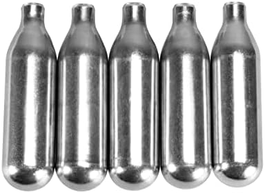 P2P High-Grade 8-Gram CO2 Cartridges for Pepper Round Air Guns, Pack of 5