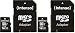 Intenso Premium microSDHC 16GB Class 10 UHS-I Speicherkarte inkl. SD-Adapter (bis zu 90 MB/s) schwarz (Packung mit 2)