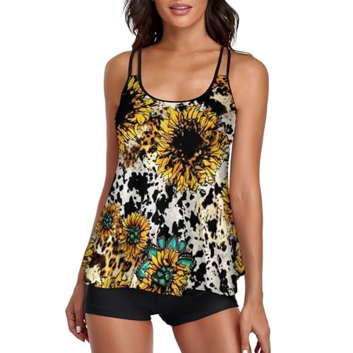 Women's Girls Paisley Bikini Set Two Pieces Beachwear