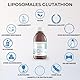 Mighty Elements 4 in 1 - Liposomales Glutathion 400mg Vitamin C 175mg, Resveratrol 50mg, R-Alpha Liponsäure 50, Vegan, Flüssig 250ml