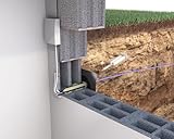 Ritzer by Hauff Glasfaser-Durchführung für Glasfaserkabel mit Druchmesser 7-15 mm, Einzel-Hauseinführung, Gas- und Wasserdicht