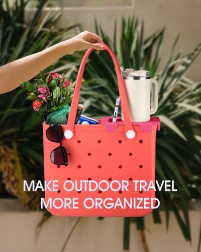 Accesorio Bandeja para Bolsa Bogg Mediana Color Rosa miniatura 7