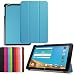 LG G Pad X10.1 Tablet Case,LG G Pad V930 Case,Ultra Slim Premium PU Leather Standing Case for LG G Pad X V940N / LG G Pad X10.1 (4G LTE AT&T V930) 10.1 Inch Tablet-Light Blue