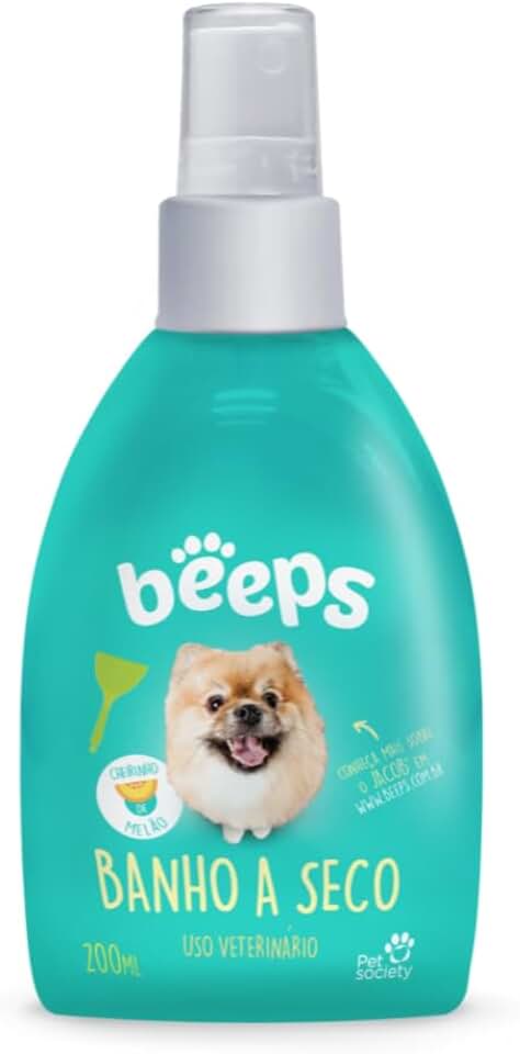 Beeps Banho a Seco Para Cães e Gatos By Pet Society - 200 mL