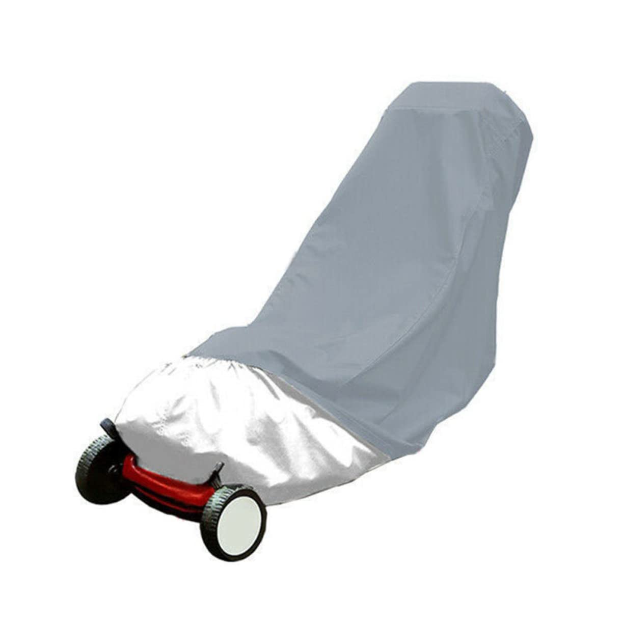 Funda Protectora Para Cortacésped ORFOFE - Gris, 190x50 Cm, Poliéster Impermeable, Resistente Sol Y Lluvia