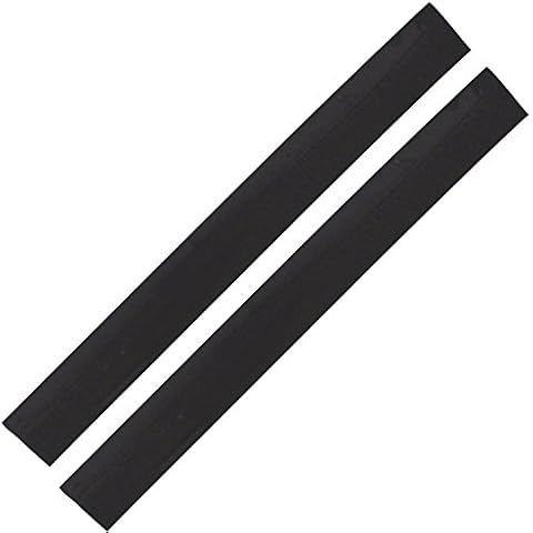 Range Kleen Pack of 2 698B Black Silicone Seam Counter Gap Covers 20.5 Inch Long by 2.25 Inch Wide Cover