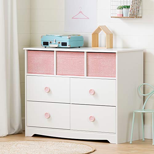 Our #6 Pick is the South Shore Sweet Piggy 4-Drawer Kid's Dresser