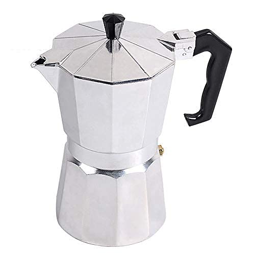 THW Aluminium Italian Espresso Filter Coffee Maker Percolator for 3 cups- Moka Pot, 150 ML